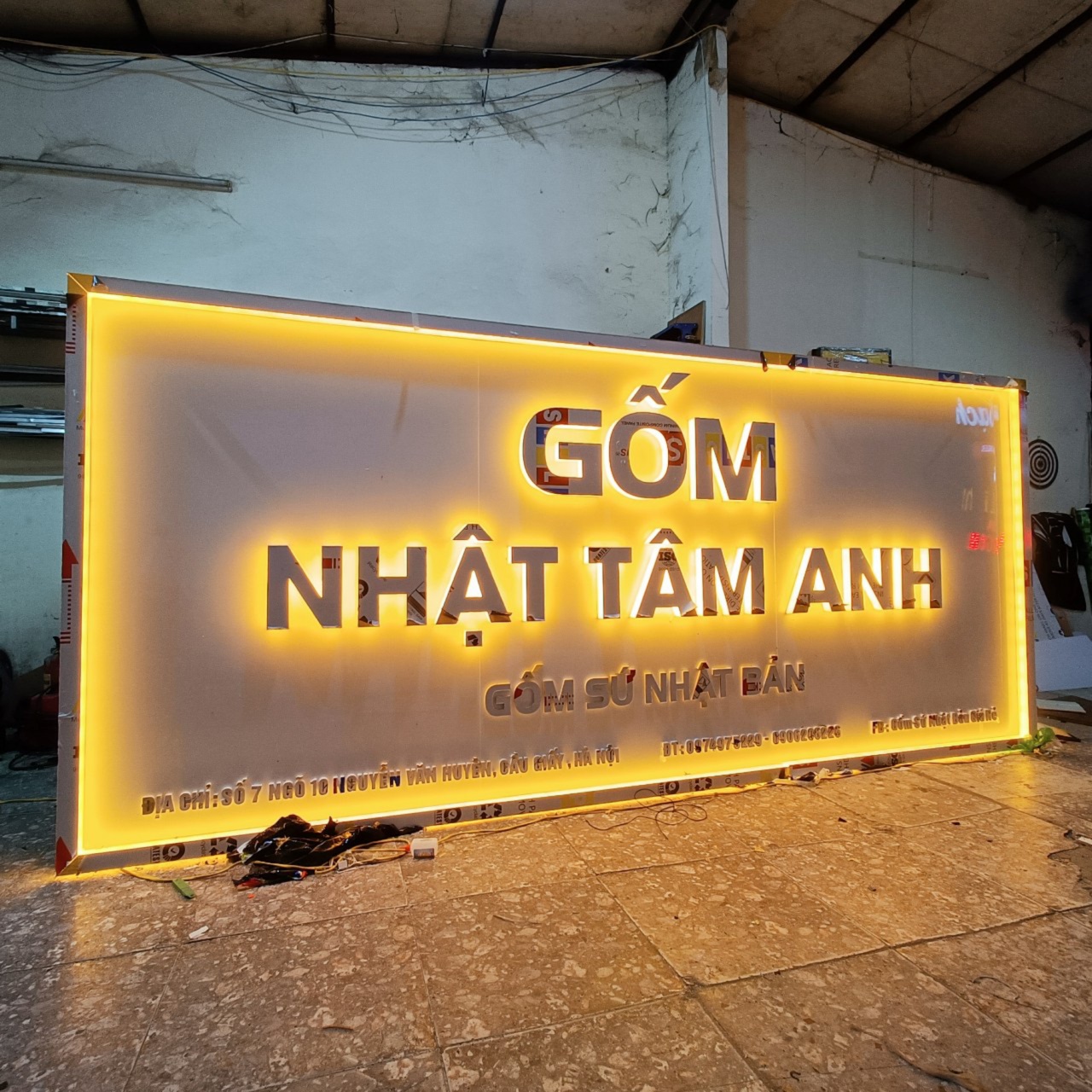 Biển Quảng cáo Mica
